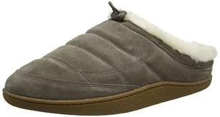 Clarks Męskie kapcie Pilton Mule, szary, 42 EU - Kapcie damskie - miniaturka - grafika 1