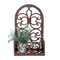 Kwietniki - Kwietnik ścienny żeliwny wzór 2 - miniaturka - grafika 1