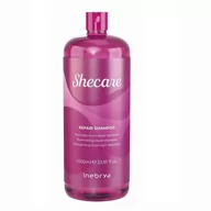 Szampony do włosów - Inebrya Shecare Repair Shampoo rozświetlająco-naprawczy szampon do włosów zniszczonych zabiegami chemicznymi 1000ml - miniaturka - grafika 1