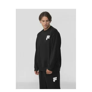 Bluza bez kaptura męska Fila FAM0137-80001 L Czarna (4064556358202). Bluzy bez kaptura męskie - Bluzy męskie - miniaturka - grafika 1