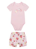 Spodenki damskie - Guess Komplet body i szorty S6GG05 K6YW4 Różowy Regular Fit - miniaturka - grafika 1