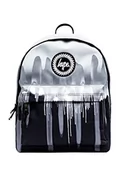 Plecaki - Hype Plecaki szkolne na co dzień dla dzieci chłopców dziewcząt mężczyzn i kobiet, Czarne krople gradientowe mono, Jeden rozmiar - miniaturka - grafika 1