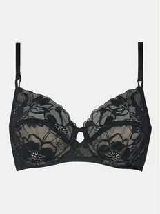 Hunkemöller Biustonosz z fiszbiną Sophia 300458 Czarny - Biustonosze - miniaturka - grafika 1