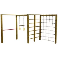 Place zabaw - Ogrodowy plac zabaw Zygzak dla dzieci drewniany Sobex - miniaturka - grafika 1