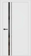 Drzwi wewnętrzne - Dre Drzwi Wewnętrzne Bezprzylgowe Z Szybą City Mat 3 Biała Mat - miniaturka - grafika 1