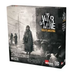 Galakta Dodatek This War of Mine: Opowieści ze zniszczonego miasta - Gry planszowe - miniaturka - grafika 1