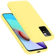 Etui i futerały do telefonów - Etui ochronne Cadorabo do Xiaomi RedMi 10 / RedMi NOTE 11 4G w kolorze żółtym Etui na telefon komórkowy Etui Pokrowiec TPU - miniaturka - grafika 1