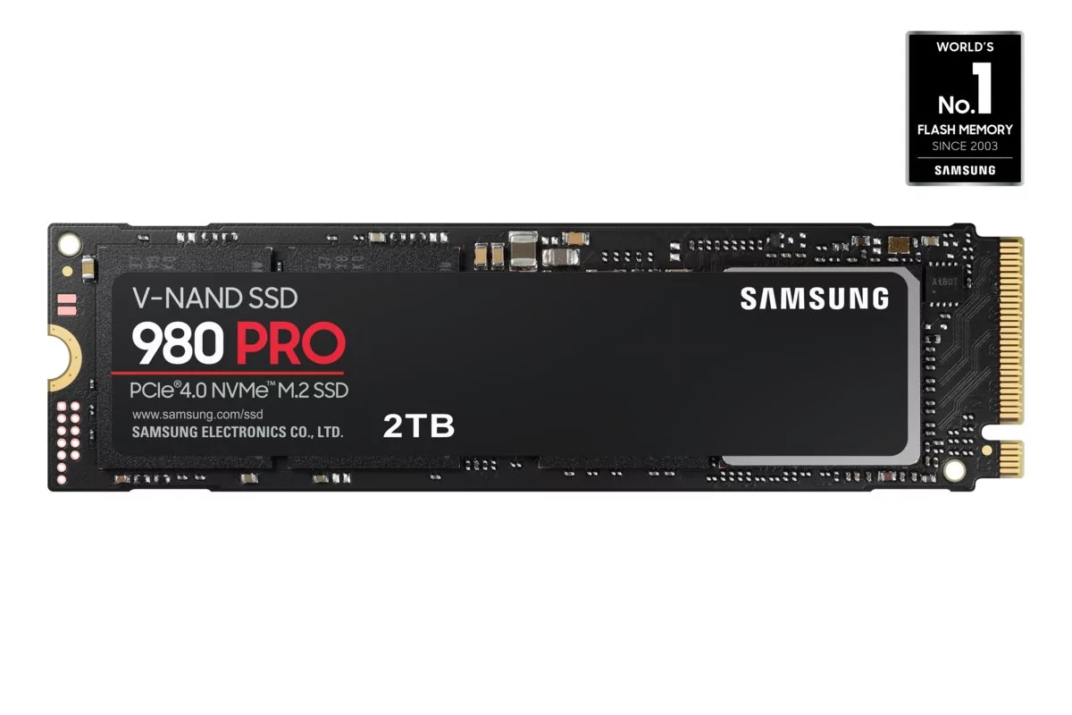 Samsung 980 Pro 2 TB SSD M.2 PCI MZ-V8P2T0BW