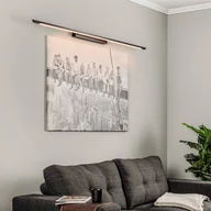 Lampy ścienne - Quitani Niara oświetlenie obrazów LED CCT czarne - miniaturka - grafika 1