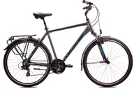 Rowery - Bergon VB TR grafitowo-niebieski 22" - miniaturka - grafika 1