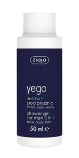 Ziaja TRAVEL SIZE YEGO żel 3w1 50ml - Pozostałe kosmetyki - miniaturka - grafika 1