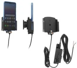 Uchwyt uniwersalny aktywny do GALAXY A50 z instalacją na stałe do smartfonów bez futerału oraz w futerale lub etui o wymiarach: 62-77 mm (szer.), 6-10 mm (grubość) - Uchwyty samochodowe do telefonów - miniaturka - grafika 1