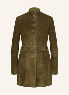 Habsburg Skórzana Kurtka Ludowa Typu Janker Agatha gruen - Moda i Uroda OUTLET - miniaturka - grafika 1