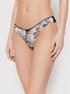 Emporio Armani Underwear Stringi 164539 2R212 12121 Czarny - Majtki damskie - miniaturka - grafika 1