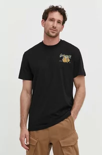 G-Star Raw t-shirt bawełniany męski kolor czarny z nadrukiem - Koszulki męskie - miniaturka - grafika 1