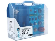 Żarówki samochodowe - Zasobnik VISION 2x H7 12V + 17 elementów - miniaturka - grafika 1