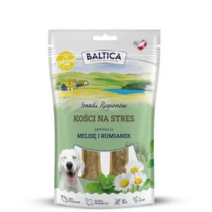 Baltica Smaki Regionów Kości Na Stres Z Melisą I Rumiankiem 2 Szt. - Przysmaki dla psów - miniaturka - grafika 1
