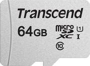 Karty pamięci - Karta pamięci Transcend MicroSDXC 300S 64GB Class 10 UHS-I U1 bez adaptera (TS64GUSD300S) - miniaturka - grafika 1