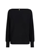 Swetry damskie - SOYACONCEPT Women's SC-Dollie 729 damski sweter, czarny, rozmiar XL, czarny, XS - miniaturka - grafika 1
