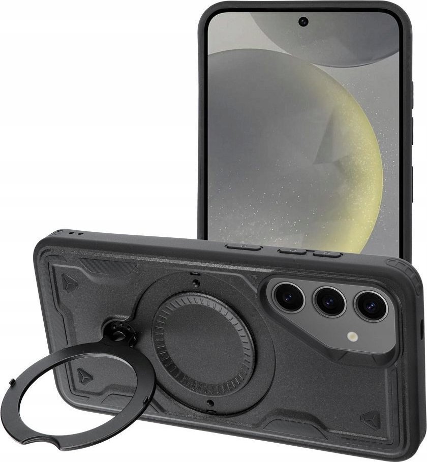 Futerał FROST ARMOR do SAMSUNG S24 / S25 czarny