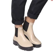 Kalosze damskie - Sztyblety Kalosze Toni Pons CARTER Beige - miniaturka - grafika 1