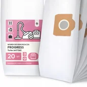 Worki do odkurzaczy - 20x Worek do Odkurzacza Progress Turbo Jet P 562 Syntetyczny Pojemny Worki - miniaturka - grafika 1