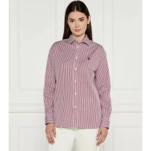 POLO RALPH LAUREN Koszula | Loose fit - Koszule damskie - miniaturka - grafika 1