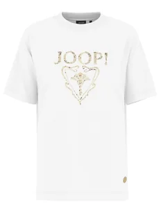 JOOP! T-Shirt 58 253JE58Tomma 30047768 Biały Regular Fit - Koszulki i topy damskie - miniaturka - grafika 1