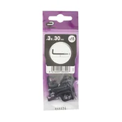 Haki, szakle i karabinki - Hak prosty 3 x 30 mm 15 szt. Standers - miniaturka - grafika 1