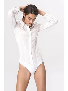 Nife Koszula-body w kolorze białym - Body - miniaturka - grafika 1