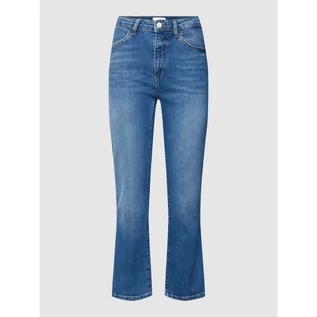 Spodnie damskie - Jeansy o kroju slim fit z 5 kieszeniami - Rich & Royal - grafika 1