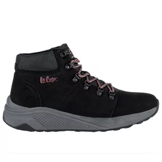 Botki męskie - Buty Lee Cooper LCJ-22-31-1451M - czarne - grafika 1