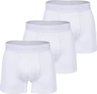 Majtki męskie - Bokserki męskie Marc O Polo, 3-pak - Bokserki, Bawełna organiczna Stretch White M - miniaturka - grafika 1