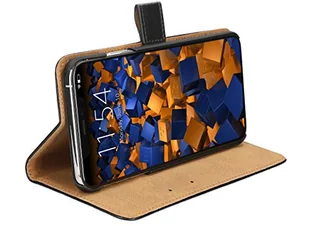 mumbi pokrowiec Bookstyle Case kompatybilny z Samsung Galaxy S10e, etui na telefon komórkowy Case Wallet, czarne - Etui i futerały do telefonów - miniaturka - grafika 1