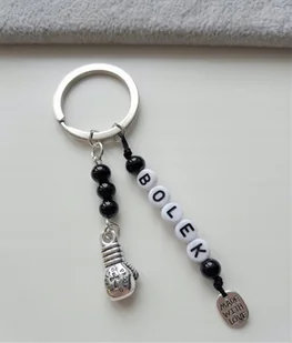Brelok Breloczek Rękawica Bokserska Bokser Imię - Breloki - miniaturka - grafika 1