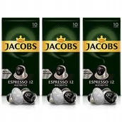 Kawa w kapsułkach i saszetkach - Kapsułki do Nespresso Jacobs Espresso 12 Ristretto 30 szt. - miniaturka - grafika 1
