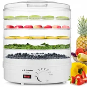 Suszarki do grzybów, owoców i warzyw - Duża Suszarka Do Owoców Warzyw Grzybów Ziół Mocna 500W 6 Sit Zestaw - miniaturka - grafika 1
