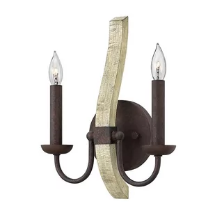 Elstead Lighting Middlefield 2Lt Wall Light HK/MIDDLEFIELD2 Elstead kinkiet stylowy świecznikowy HK/MIDDLEFIELD2) - Lampy ścienne - miniaturka - grafika 1