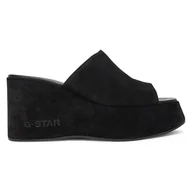 Klapki i japonki damskie - G-STAR RAW FARI-118925 Czarny - miniaturka - grafika 1