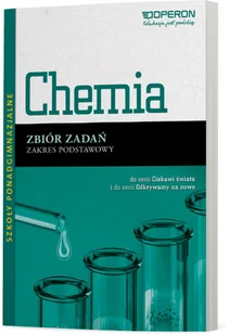 Operon Chemia Zbiór zadań Zakres podstawowy - Małgorzata Czaja - Podręczniki dla liceum - miniaturka - grafika 1