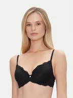 Biustonosze - YSABEL MORA Biustonosz z fiszbiną 10134 Czarny - miniaturka - grafika 1