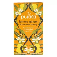 Herbata - Pukka - herbaty PUKKA Lemon,Ginger i Manuka Honey - miniaturka - grafika 1