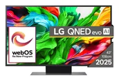 Telewizory - LG QNED evo AI 43QNED86A3C Telewizor 109,2 cm (43") 4K Ultra HD Smart TV Wi-Fi Czarny - miniaturka - grafika 1