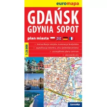 ExpressMap praca zbiorowa see you! in... Gdańsk, Gdynia, Sopot. Papierowy plan miasta 1:26 000 - Atlasy i mapy - miniaturka - grafika 1