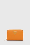 Portfele - Guess portfel damski kolor żółty - miniaturka - grafika 1