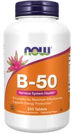 Witaminy i minerały - Now Foods NOW B-50 250tabs - miniaturka - grafika 1
