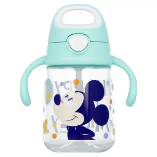 Kubki dla dzieci - Mickey Mouse Mickey Mouse - Kubek niekapek ze słomką 370 ml (Cool) 13089 - grafika 1