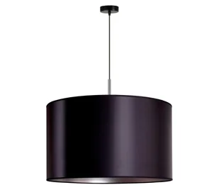 Duolla - Żyrandol na lince CANNES 1xE27/15W/230V śr. 50 cm czarny/srebrny - Lampy sufitowe - miniaturka - grafika 1