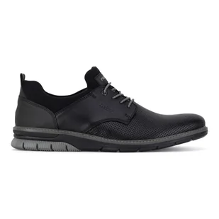 Półbuty Rieker 14450-00 - Sneakersy męskie - miniaturka - grafika 1