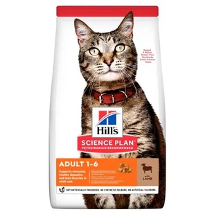 Karma dla kota HILL'S Science Plan Adult Jagnięcina 10 kg - Sucha karma dla kotów - miniaturka - grafika 1